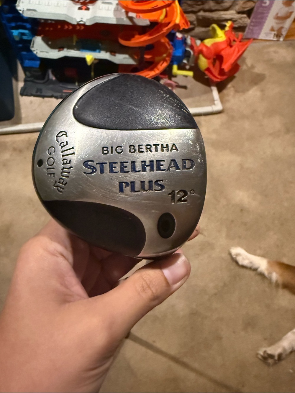 Callaway Big Bertha Steelhead Plus Driver - Silver & Black